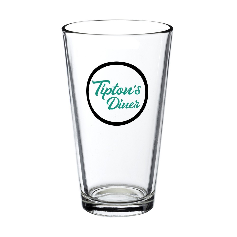 16 oz. ARC Pint Glasses w/ 2 Color Imprint Custom Printed 16 oz. ARC Pint Glasses w/ 2 Color Imprint Custom Printed