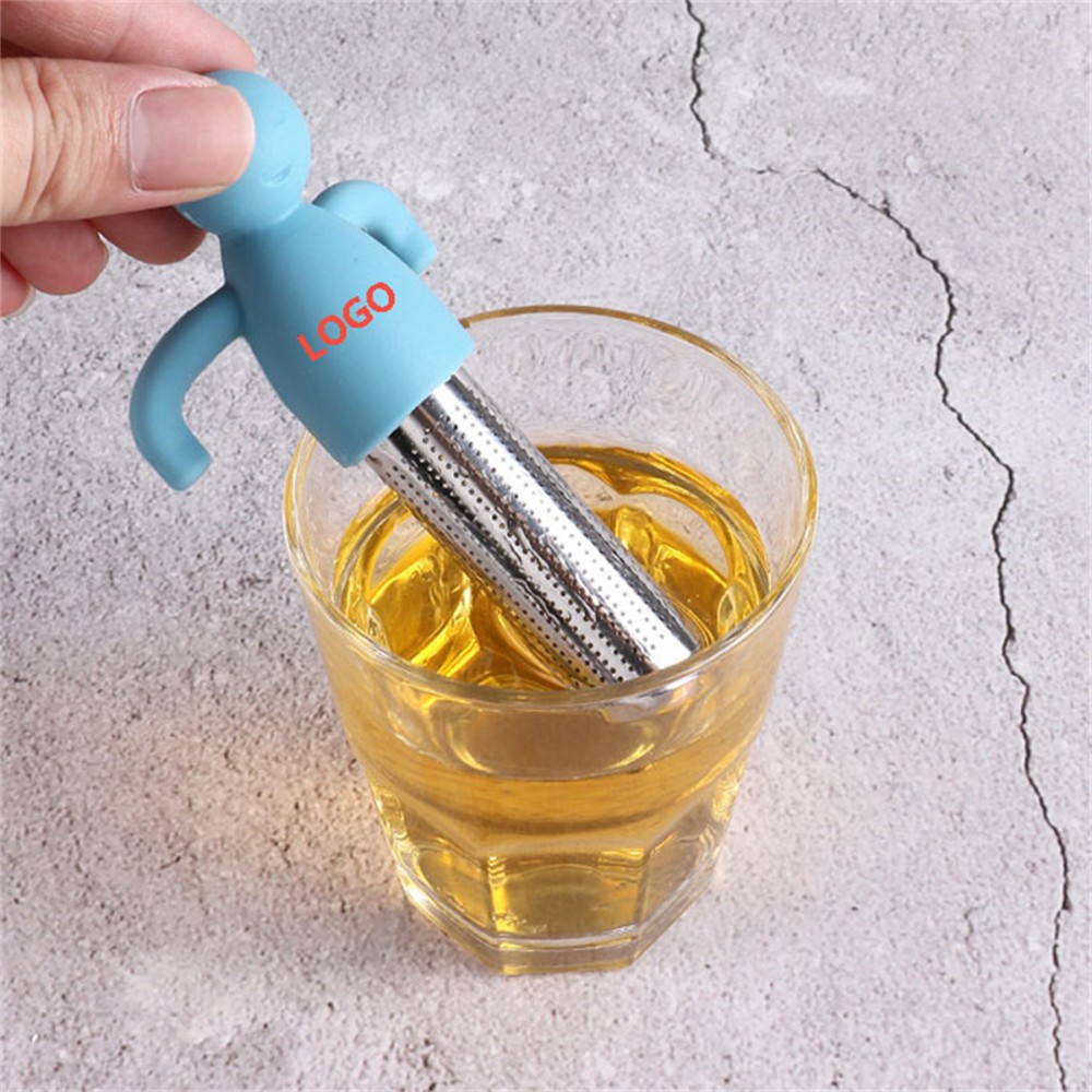 Silicone Doll Tea Filter with Logo