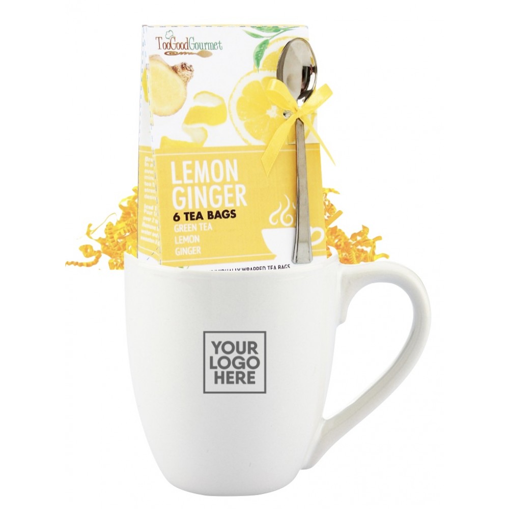 Lemon Teas with Branded Mug & Spoon with Logo