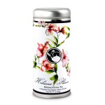 Tea Can Company Hibiscus Flower Tall Tin with Logo