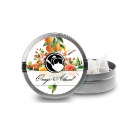 Orange Almond Mini Tin with Logo