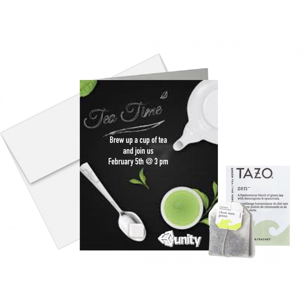 Logo Branded Tea Time Promo Logo Branded Tea Time Promo