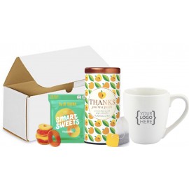 You're A Peach Thank You Tea and Mug Mailer with Logo