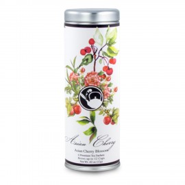 Tea Can Company Asian Cherry Blossom- Skinny Tin with Logo
