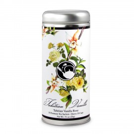 Custom Tea Can Company Tahitian Vanilla Tall Tin