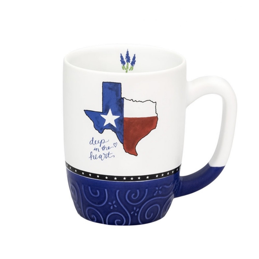 Customized Deep in the heart of Texas mug Customized Deep in the heart of Texas mug