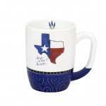 Customized Deep in the heart of Texas mug