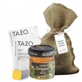 Promotional Mini Honey Jar with Tea