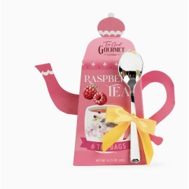 Dainty Tea Set: Lemon & Raspberry with Logo