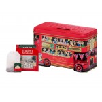 London Bus Tin w/Tea with Logo