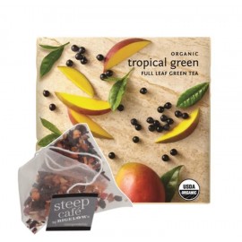 Logo Branded Tropical Green Organic Tea