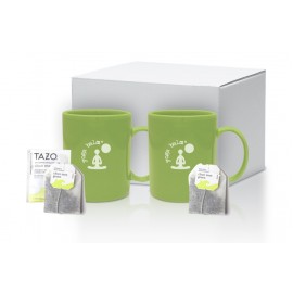 Tazo Tea Boxed with Mugs with Logo
