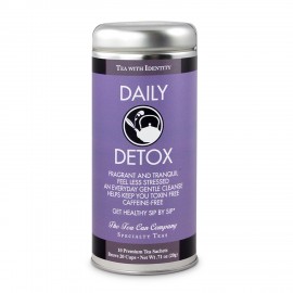 Logo Branded Tea Can Company Daily Detox Tall Tin