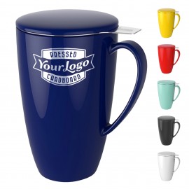 Custom Porcelain Tea Mug  Custom Porcelain Tea Mug