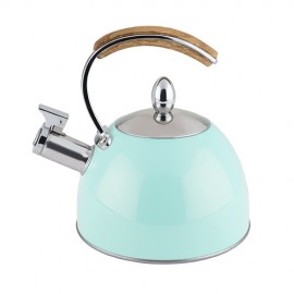 Logo Branded Presley Light Blue Tea Kettle  Logo Branded Presley Light Blue Tea Kettle