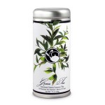 Tea Can Company Ancient Green Leaves Tall Tin with Logo