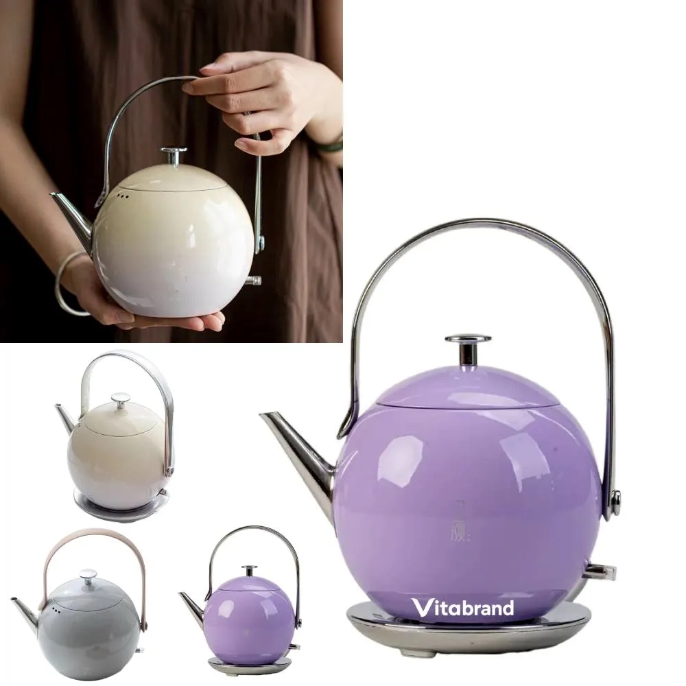 Stainless Steel Tea Kettle with Logo