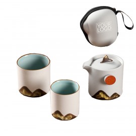 Logo Branded Travel Tea Set