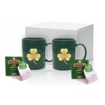 Irish Tea & Mug Boxed Gift Set with Logo