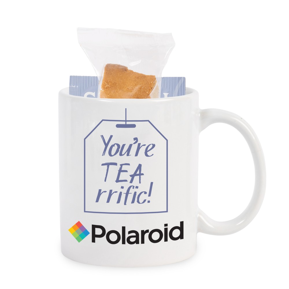 Logo Branded Stash Tea & Biscotti Mug Set Logo Branded Stash Tea & Biscotti Mug Set