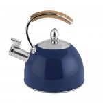 Custom Printed Presley Navy Tea Kettle by Pinky Up