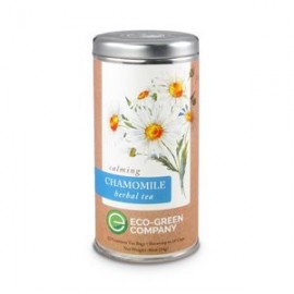 Tea Can Company Chamomile Herbal Simply Tea - Tall Tin with Logo  Tea Can Company Chamomile Herbal Simply Tea - Tall Tin with Logo