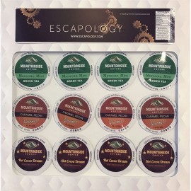 Custom Label Single Cup Coffee (16 Count Gift Box) with Logo  Custom Label Single Cup Coffee (16 Count Gift Box) with Logo