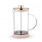 Riley Glass Tea Press Pot with Logo