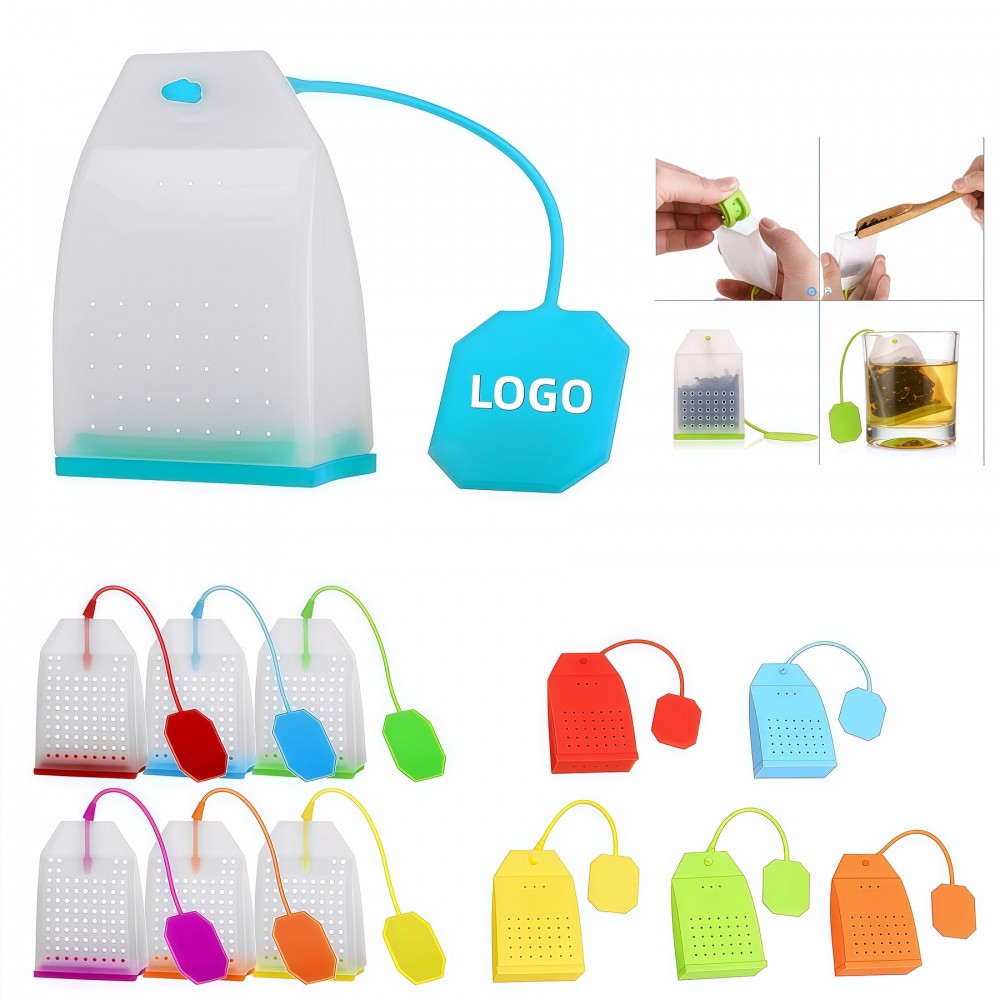 Reusable Mesh Strainer for Loose Leaf Tea with Logo