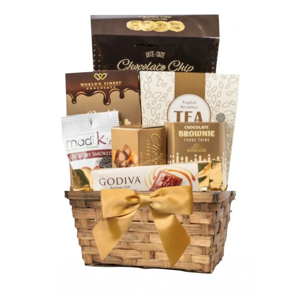 Personalized Tea Time Gift Basket Personalized Tea Time Gift Basket