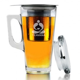 Personalized 15 oz Tea Party Mug Set (Screen Printed)