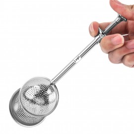 Customized Tea Ball for Loose Tea Long-Handle Tea Strainer  Customized Tea Ball for Loose Tea Long-Handle Tea Strainer