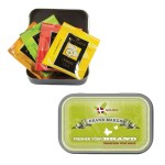 Compact Tea Tin Custom Printed