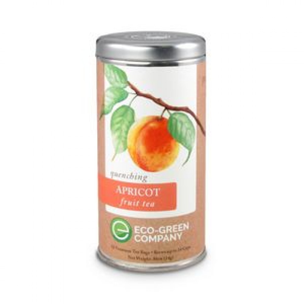Personalized Tea Can Company Apricot Fruit Simply Tea - Tall Tin