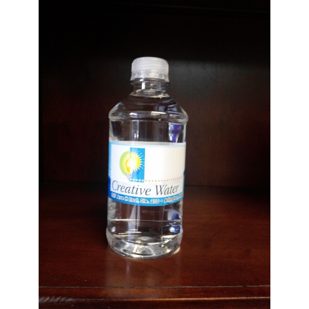 12 Oz. Lite Personalized Bottled Water w/Pallet Pricing Custom Printed