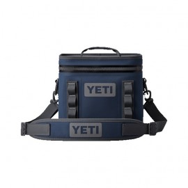 Logo Branded Yeti Hopper Flip 8 Personal Cooler, Navy