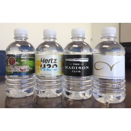12 Oz. Custom Label Bottled Water Custom Printed