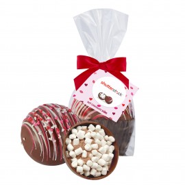 Valentine's Day Hot Chocolate Bomb Mug Stuffer - Classic Milk with Logo