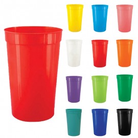 32 Oz. Smooth Plastic Stadium Cup Custom Printed  32 Oz. Smooth Plastic Stadium Cup Custom Printed