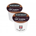 Single Serve Hot Chocolate Cup with Body Label Custom Imprinted