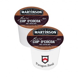 Customized Single Serve Hot Chocolate Cup with Body Label