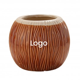 Logo Branded Coconut Cup For Summer Drinking  Logo Branded Coconut Cup For Summer Drinking