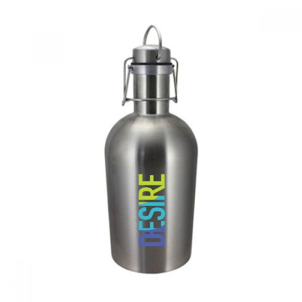 64 Oz. Stainless Steel Craft Beer Growler Custom Imprinted 64 Oz. Stainless Steel Craft Beer Growler Custom Imprinted