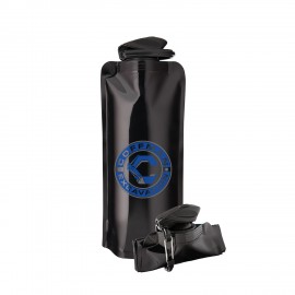 Promotional Vapur Solids Folding Anti-Bottle .7L - BLACK