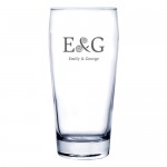 20 Oz. Pilsner Drinking Glass (Deep Etch) Custom Imprinted