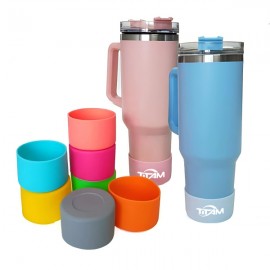 Silicone Heat-insulating Cup Sleeve with Logo