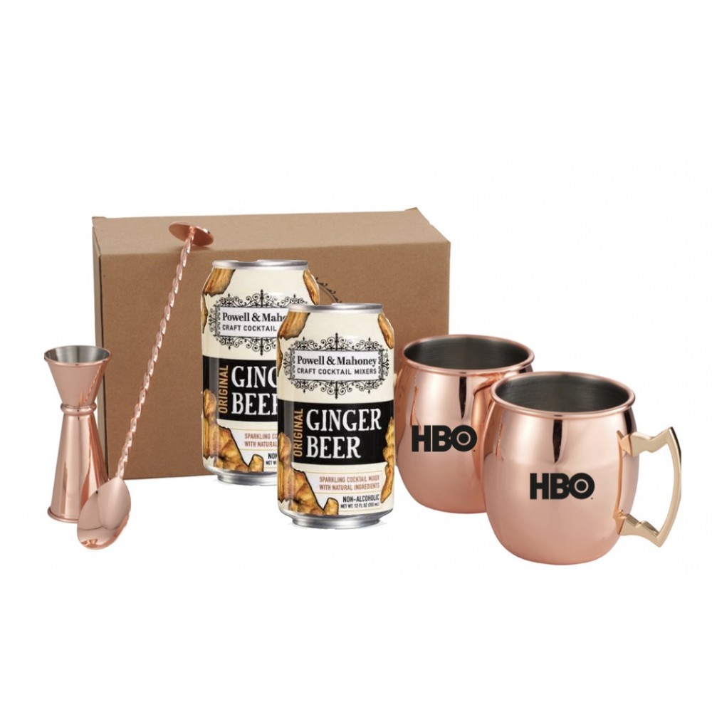 Moscow Mule Cocktail Kit Logo Branded
