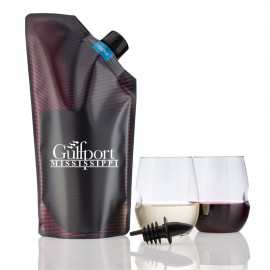Custom Vapur Govino Wandervino Wine Collection 2 Glass Set