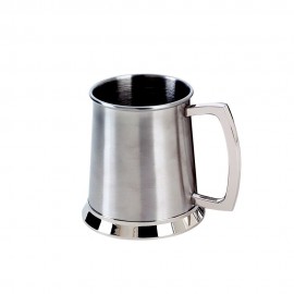 Promotional Stainless Steel Shinny Finish Tankard