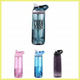 26 Oz. Custom Tritan Sports Bottle w/ Bounce Straw Custom Imprinted  26 Oz. Custom Tritan Sports Bottle w/ Bounce Straw Custom Imprinted